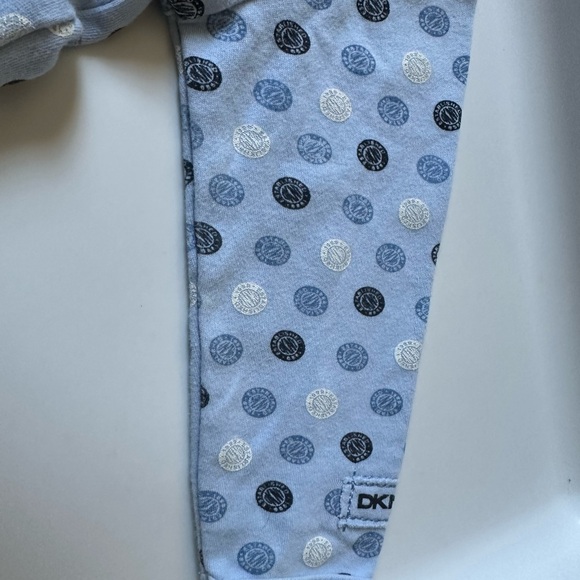 DKNY BABY 6-9 months Boys blue long sleeve quilted snap up outerwear - Picture 10 of 15